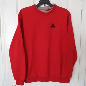 "The Boulders" Golf Club (AZ) Heavy Red Cotton Crewneck Mens Sweater - Large